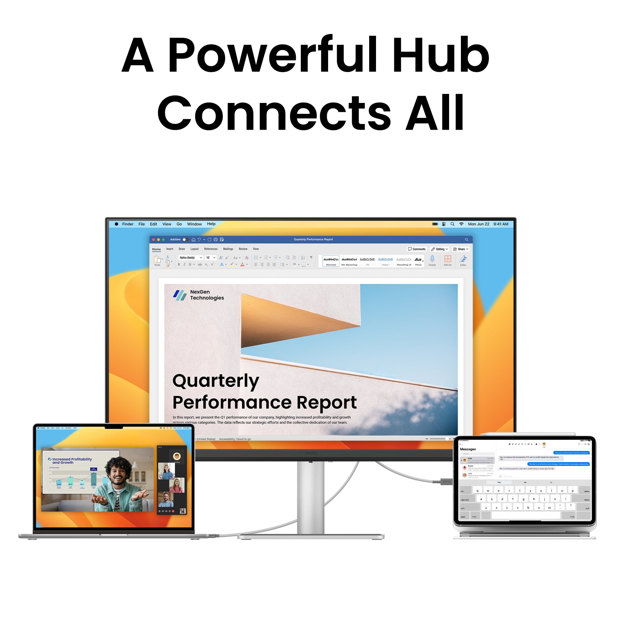 BENQ MA270U MONITOR MACBOOK SERIES