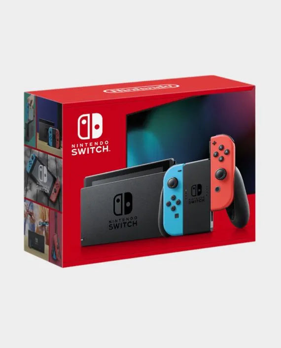 NINTENDO SWITCH EXTEND BATTERY NEON CONSOLE