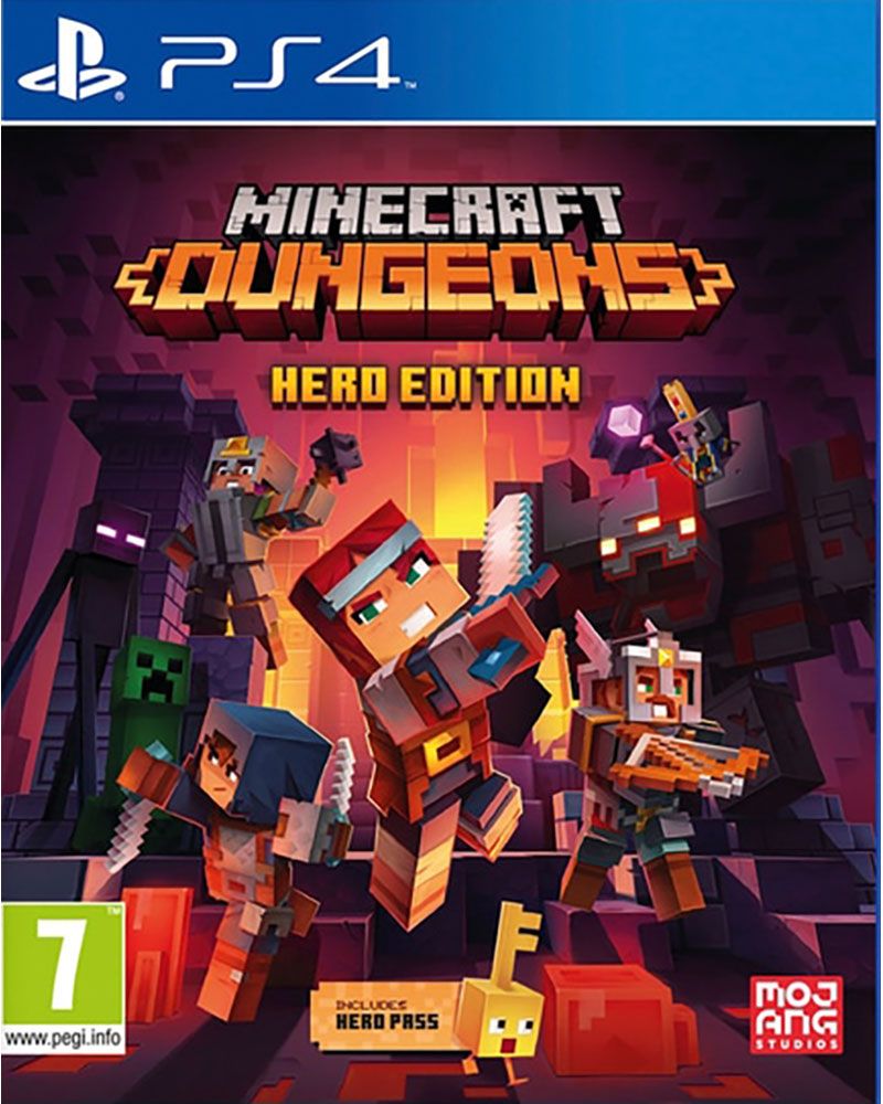 MINECRAFT DUNGEONS HERO EDITION PS4 CD