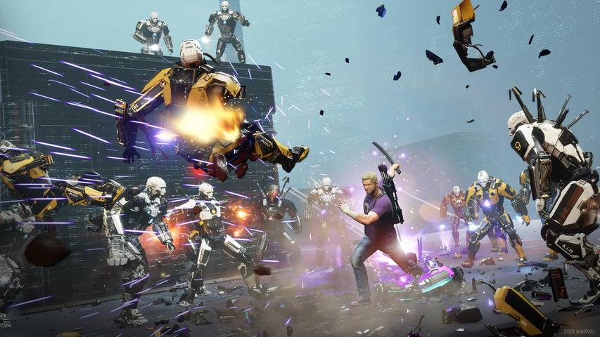 MARVEL AVENGERS PS4 CD