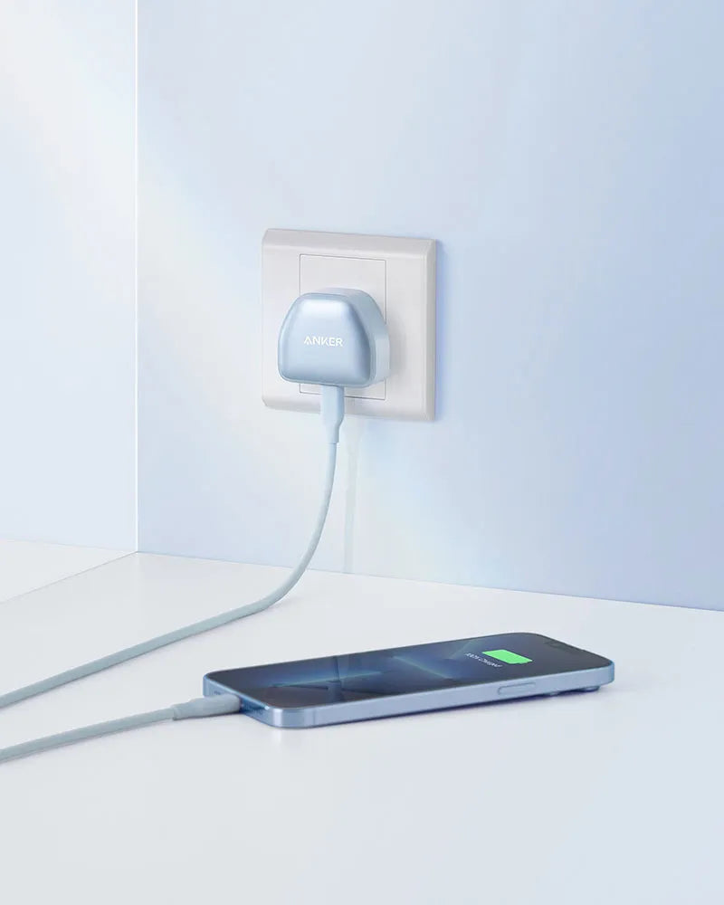 A2637K32 ANKER POWERPORT III 20W NANO BLUE