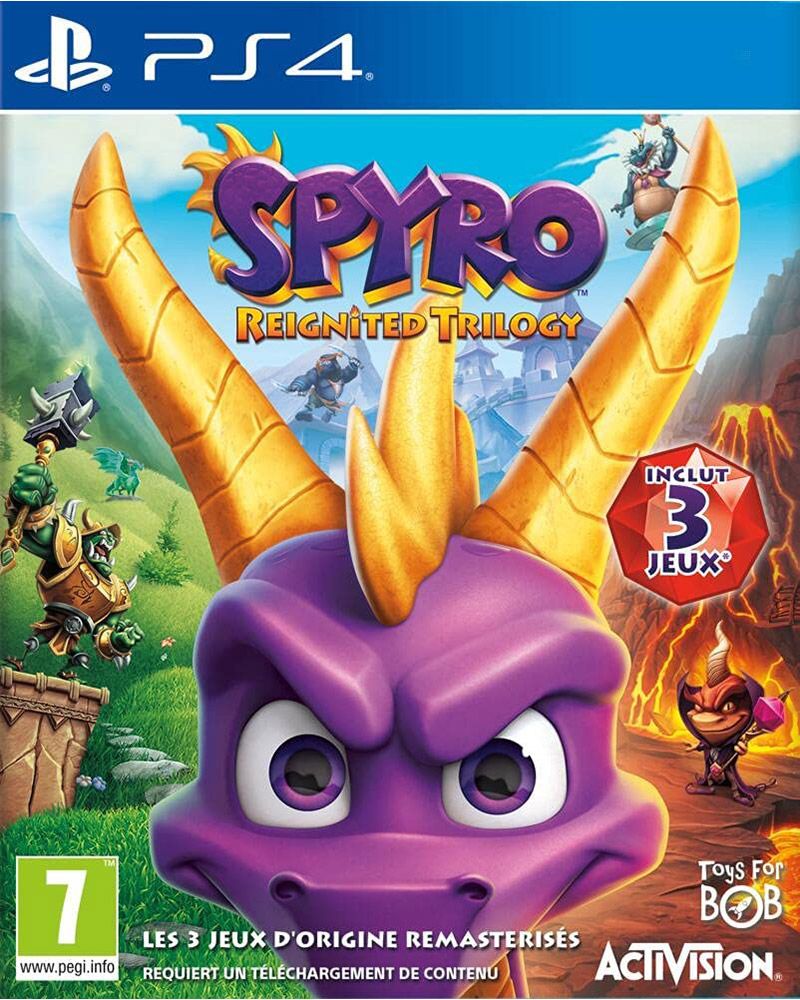 SPYRO REIGNITED TRILOGY PS4 CD
