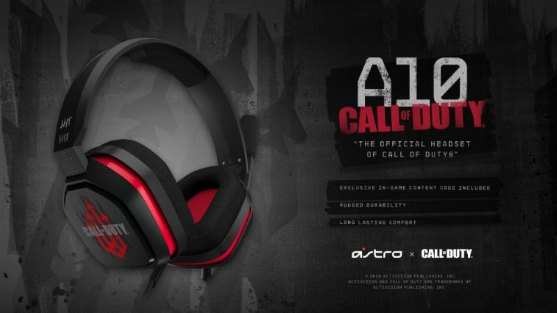 ASTRO A10 WIRED CALL OF DUTY COLD WAR HEADSET