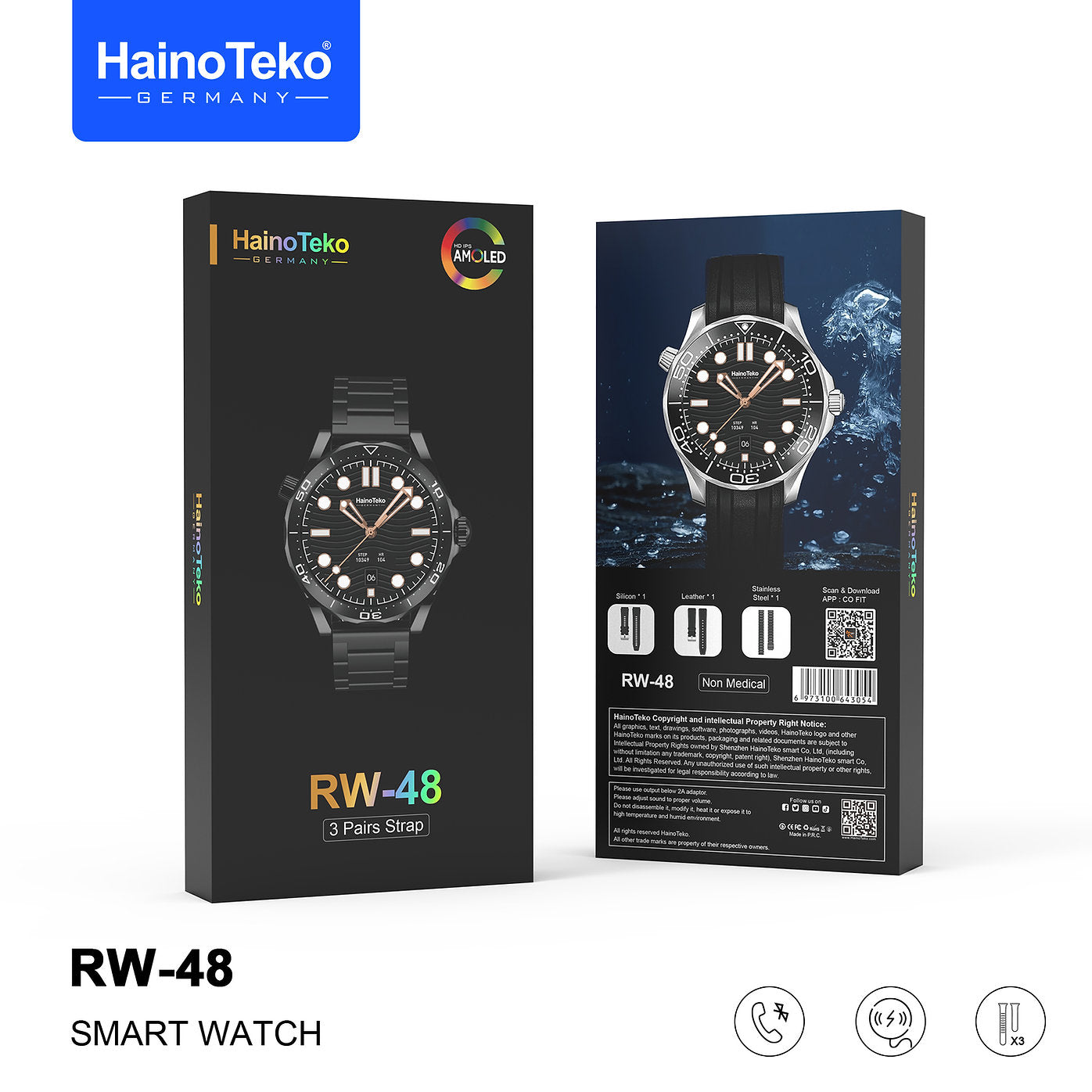 HAINOTEKO RW 48 SMART WATCH