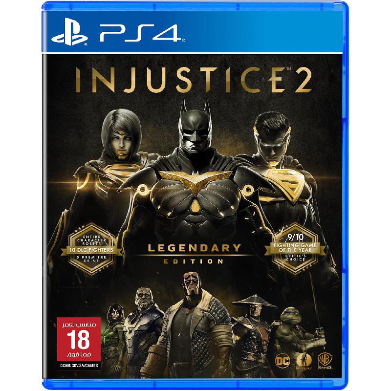 INJUSTICE 2 LEGENDARY EDITION PS4 CD