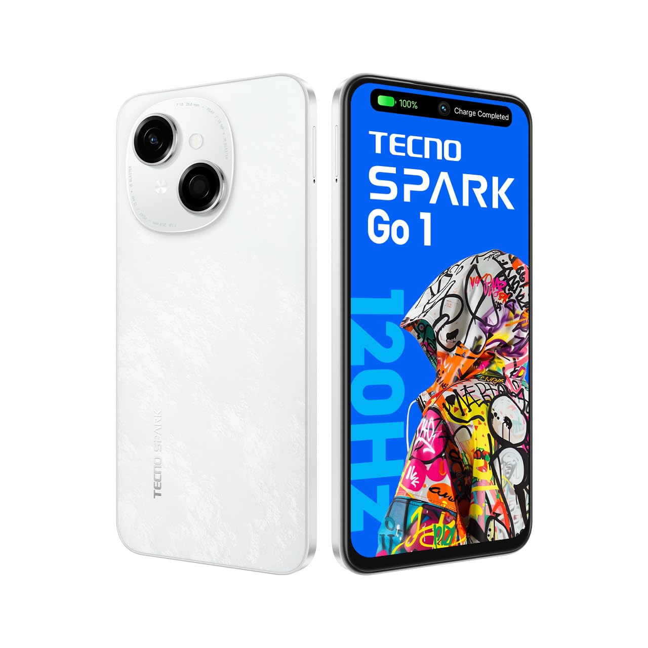 TECHNO KL4 SPARK GO 1 4G 3/64 GB GLITTARY WHITE