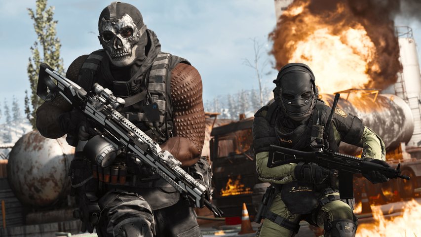 قرص مضغوط للعبة Call of Duty Modern Warfare باللغة العربية لجهاز PS4