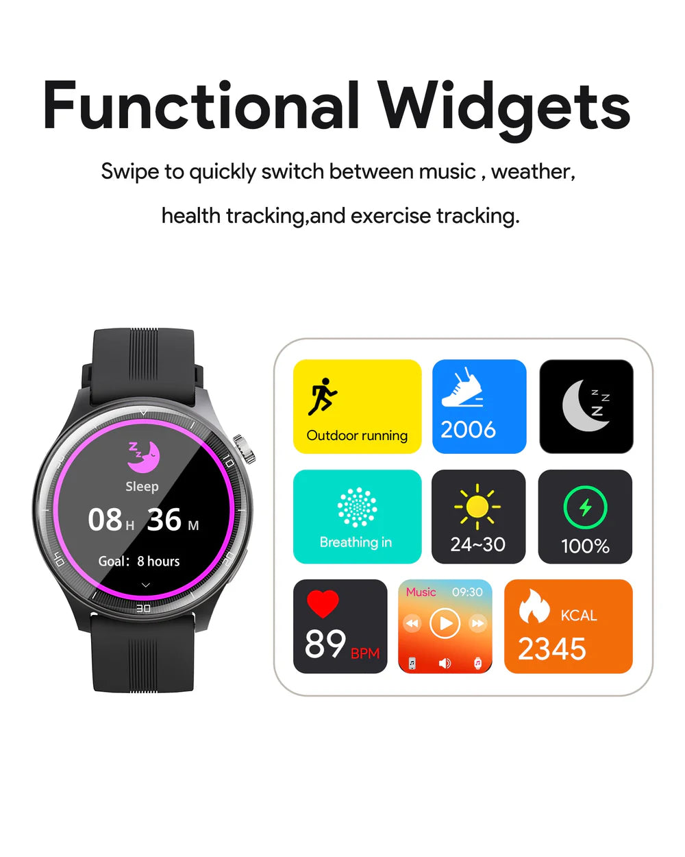 AUKEY SMART WATCH 2 PRO