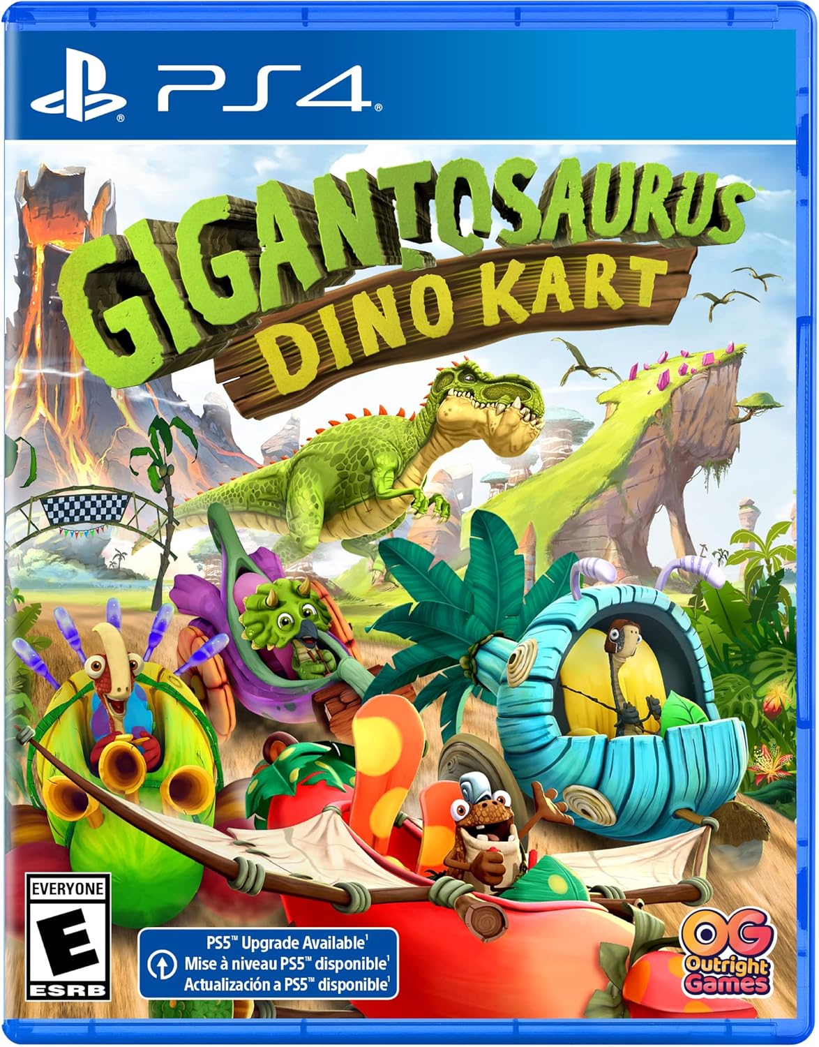 GIGANTOSAURUS DINO KART PS4 CD