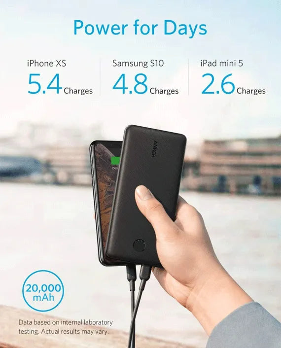 A1287H11 ANKER POWERCORE ESSENTIAL 20000 PD- BLACK