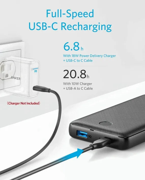 A1287H11 ANKER POWERCORE ESSENTIAL 20000 PD- BLACK