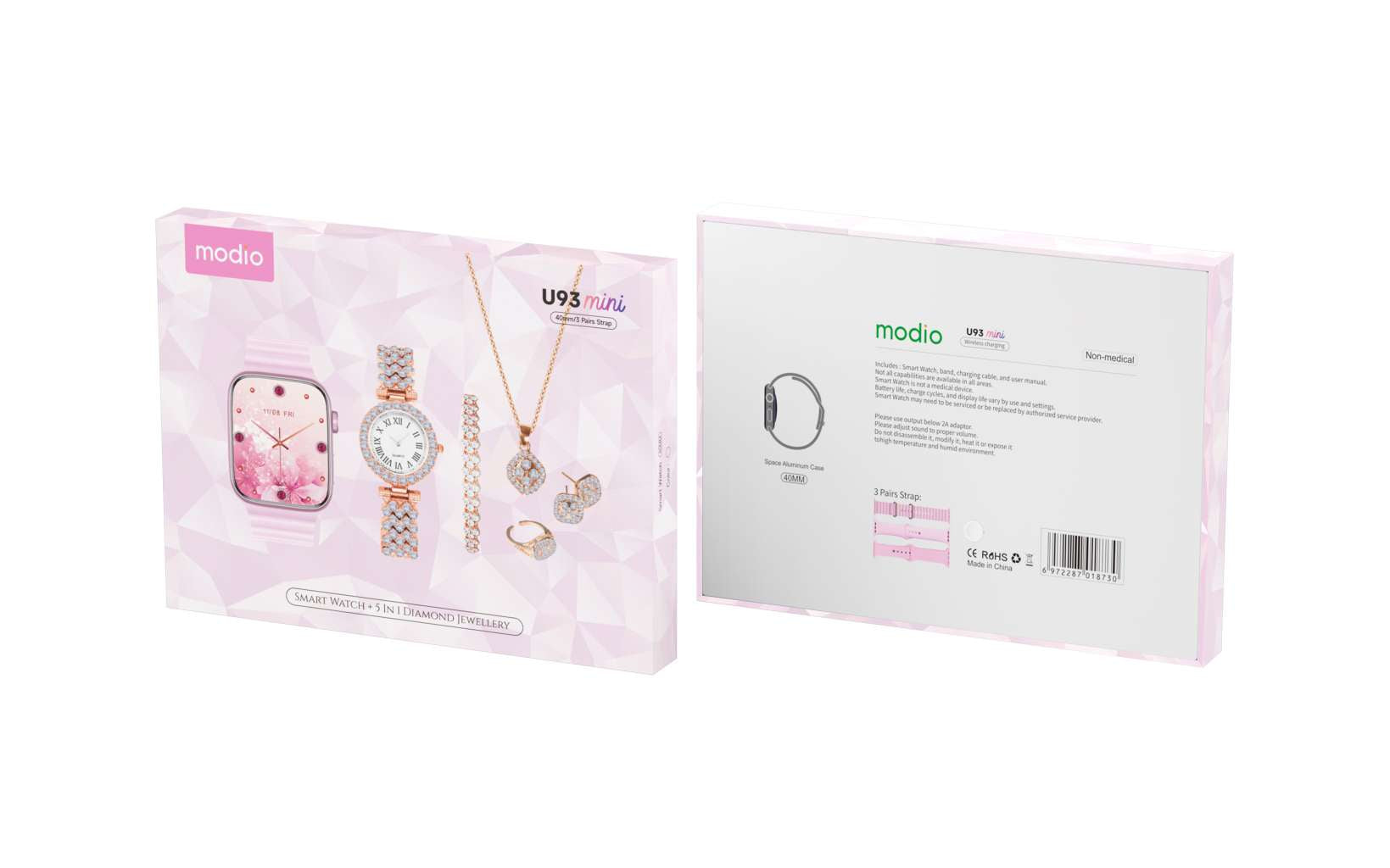 MODIO U93 MINI SMART WATCH