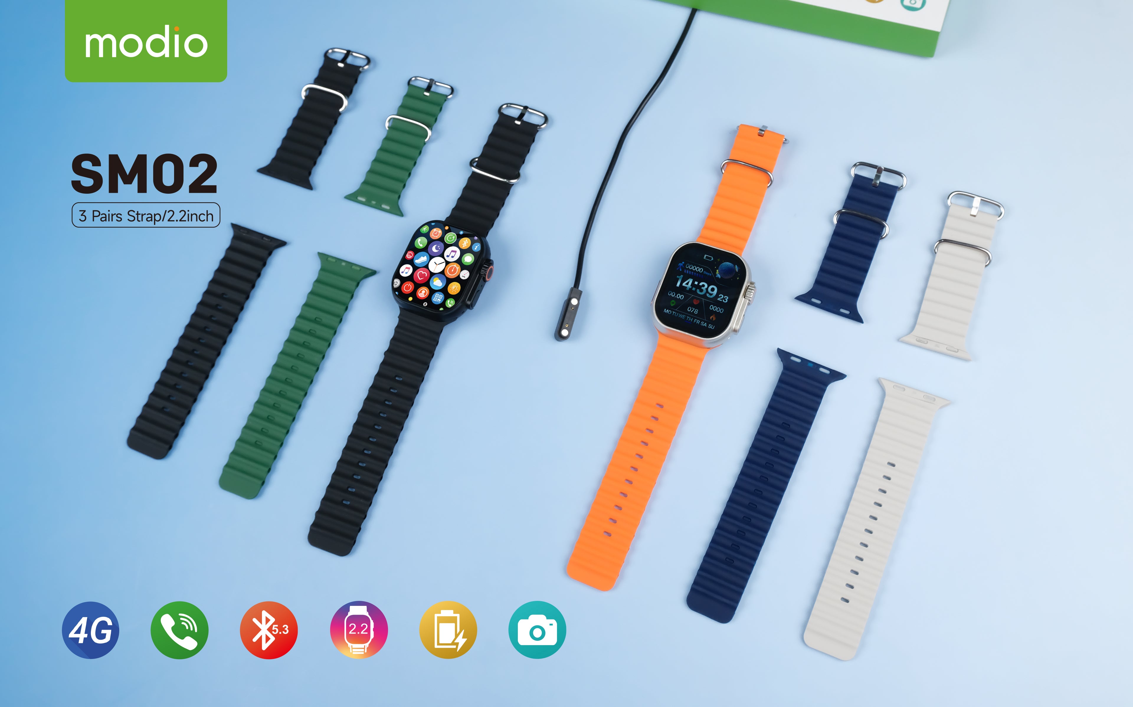 SMART WATCH MODIO SM02