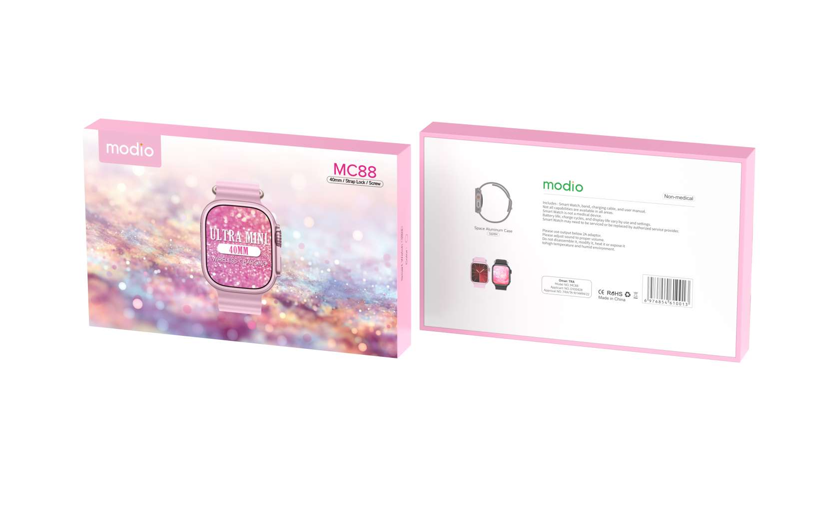 MODIO MC88 ULTRA MINI SMART WATCH