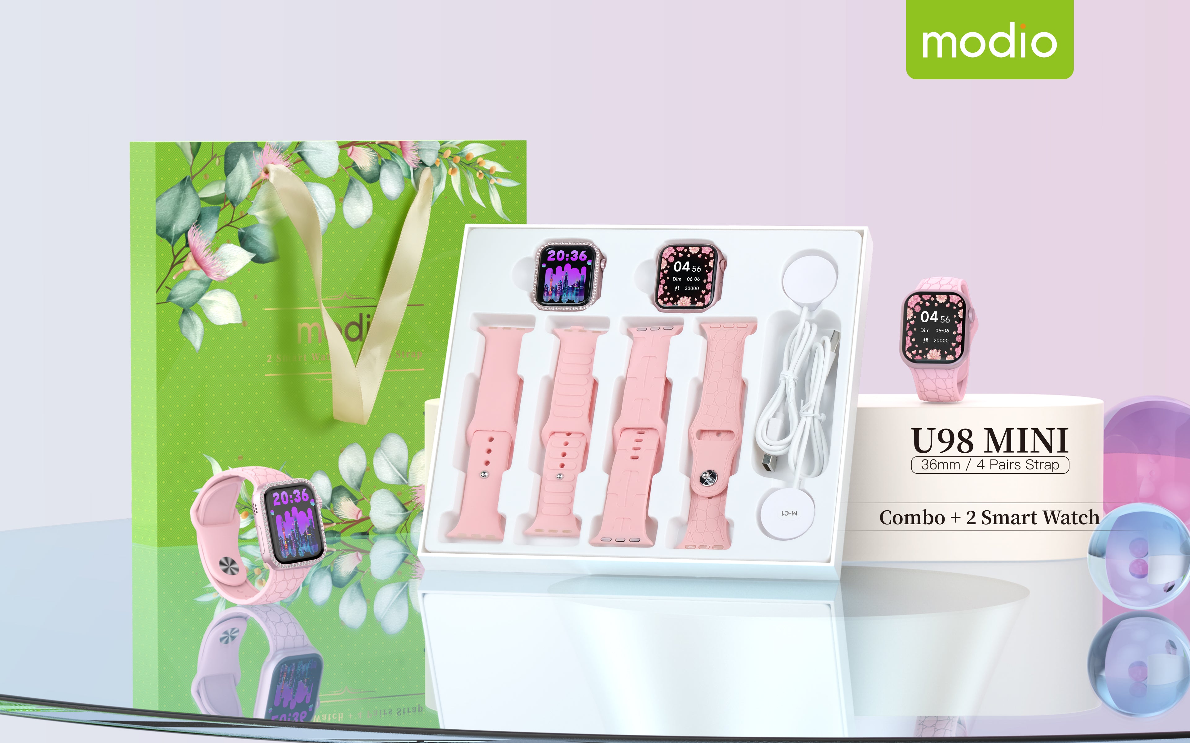 MODIO U98 MINI SMART WATCH