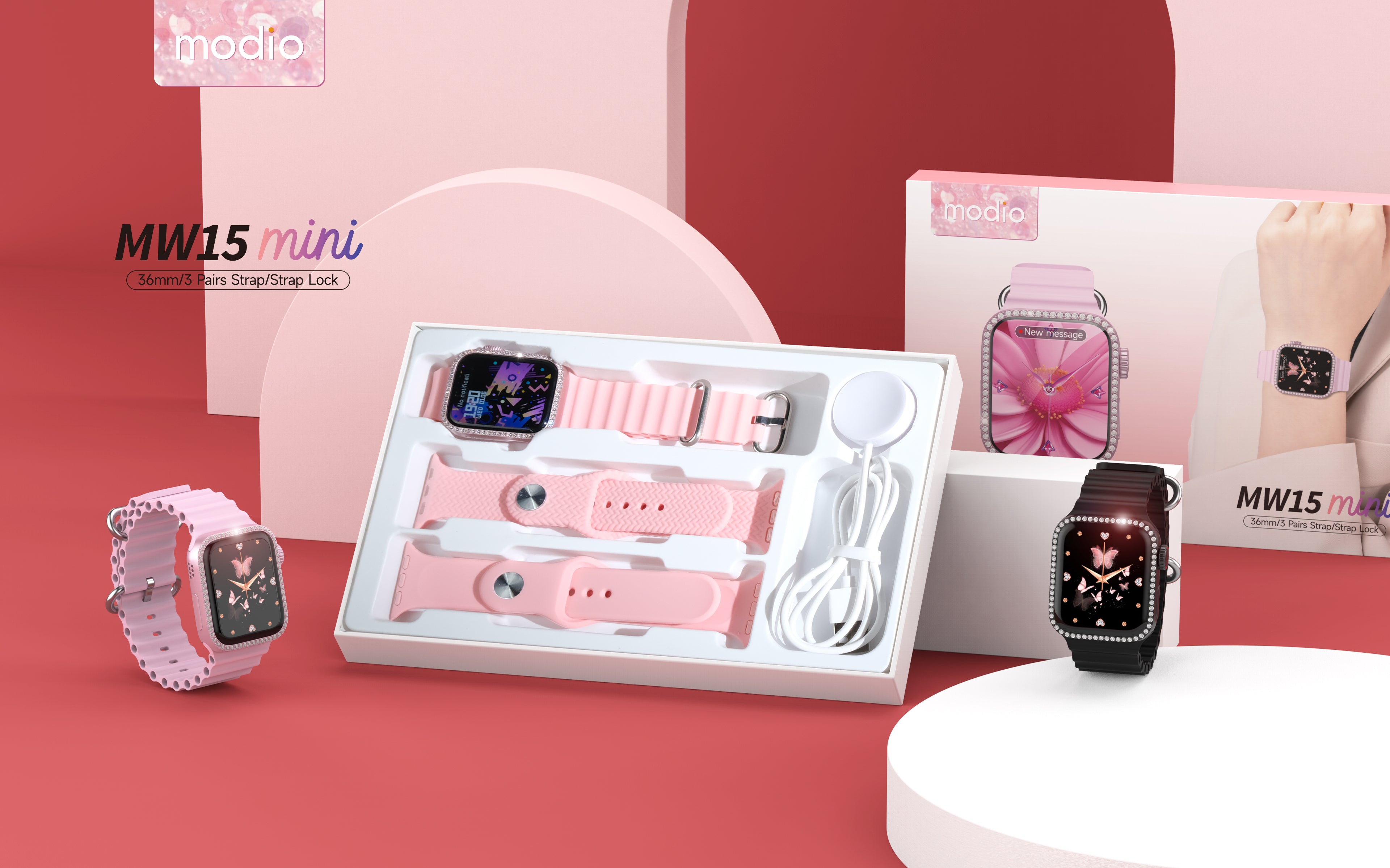 MODIO MW15 MINI SMART WATCH