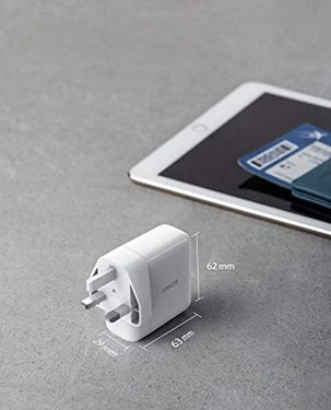 A2636K21 ANKER POWER PORT PD + 2 35W WALL CHARGER WHITE