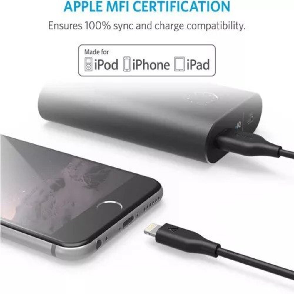 ANKER A8452H13 POWER LINE + II USB-A WITH LIGHTNING CONECTOR