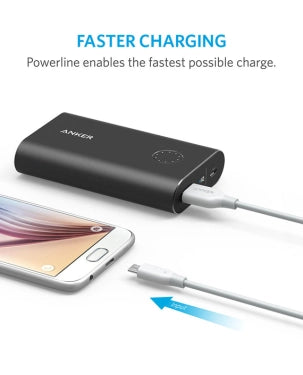 ANKER A8132H21 POWERLINE MICRO USB (3FT 0.9M) WHITE