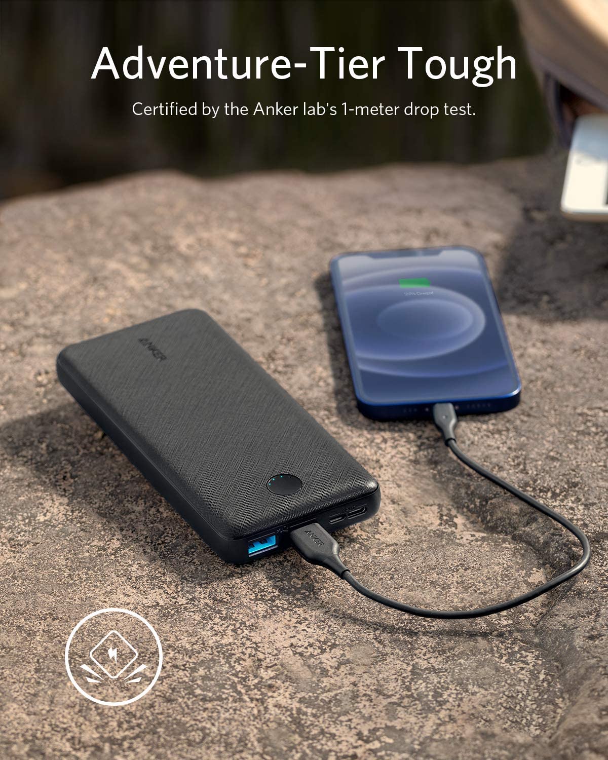 ANKER POWERCORE METRO ESSENTIAL 20000 POWERBANK- BLACK