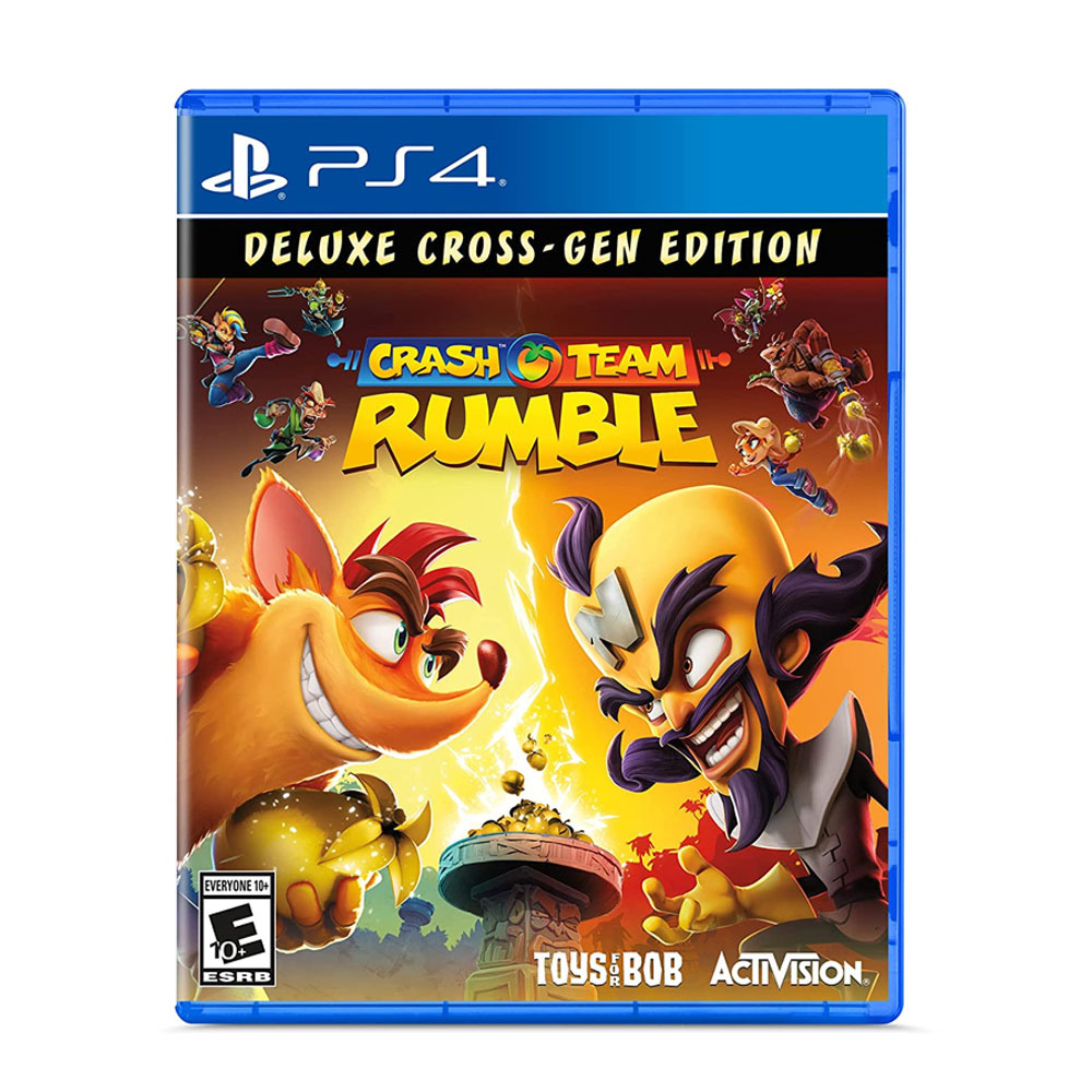 قرص مضغوط للعبة CRASH RUMBL PS4