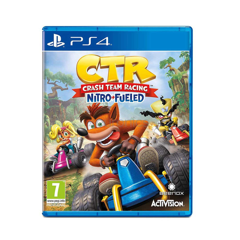 قرص مضغوط للعبة CRASH TEAM RACING NITRO-FUELED PS4