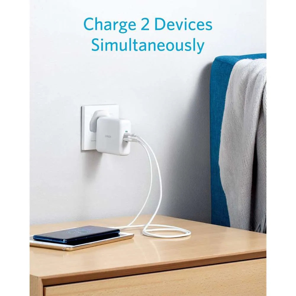 A1624H22 ANKER POWERCORE III FUSION 5K WALL CHARGERWHITE