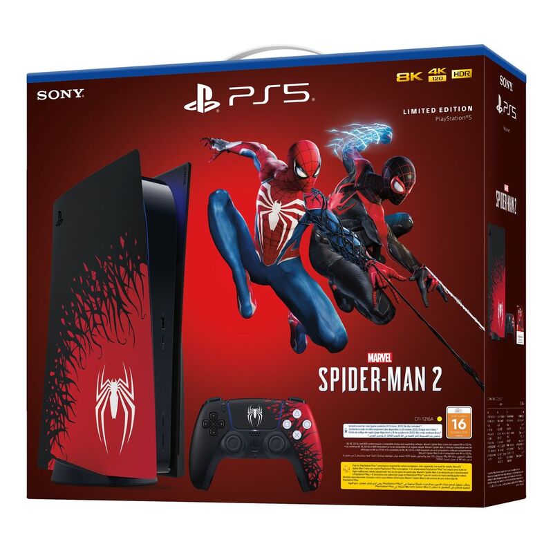 SONY PS5 SPIDERMAN CONSOLE