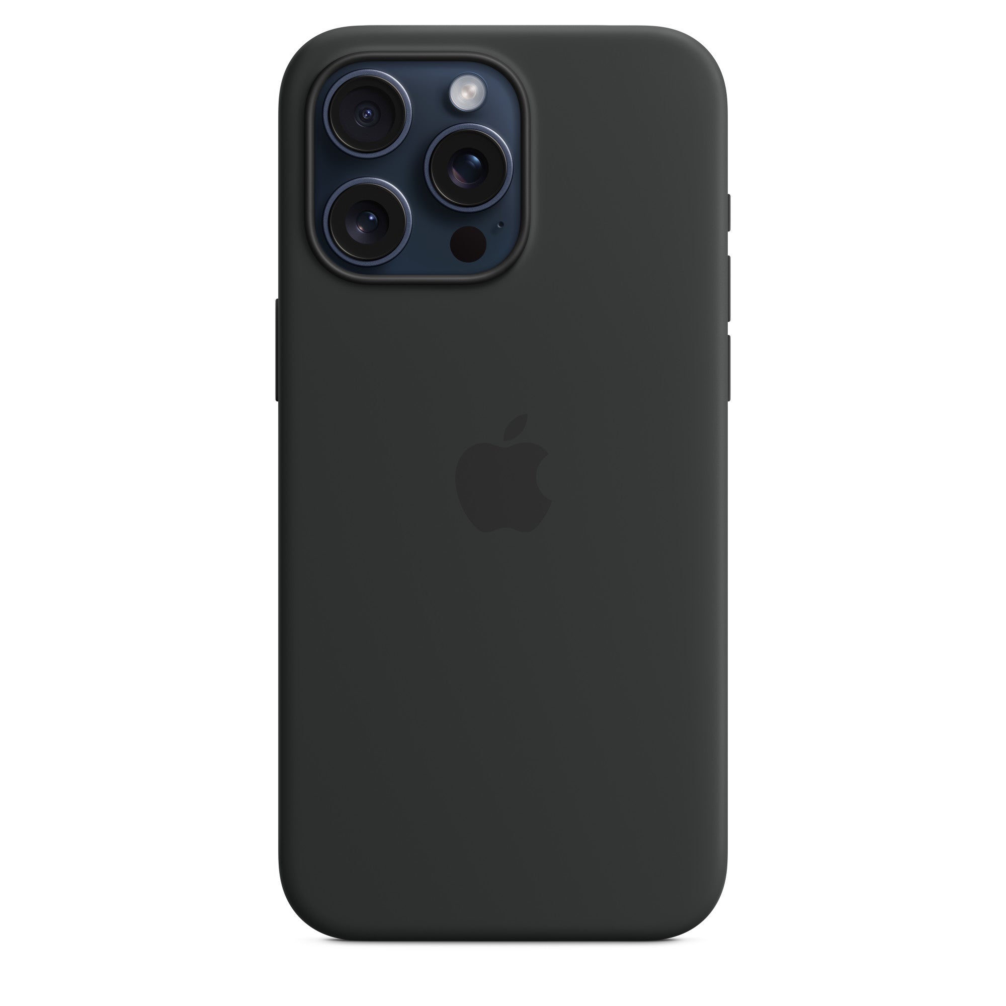 IPHONE 15 PROMAX SILICONE CASE BLACK MT1M3ZM/A