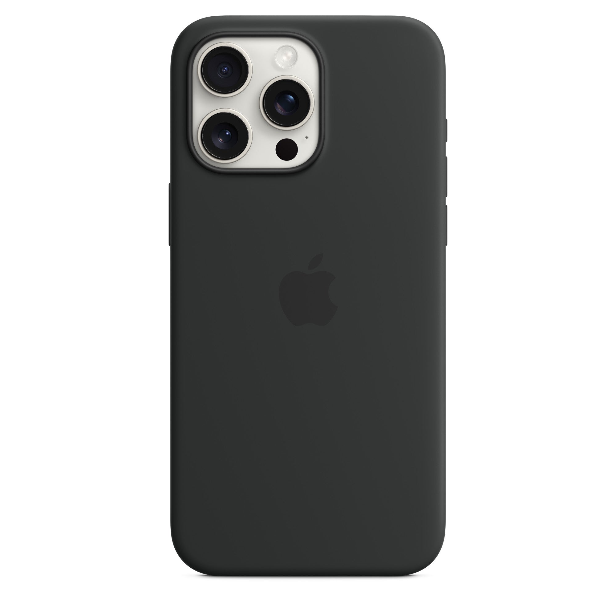IPHONE 15 PROMAX SILICONE CASE BLACK MT1M3ZM/A