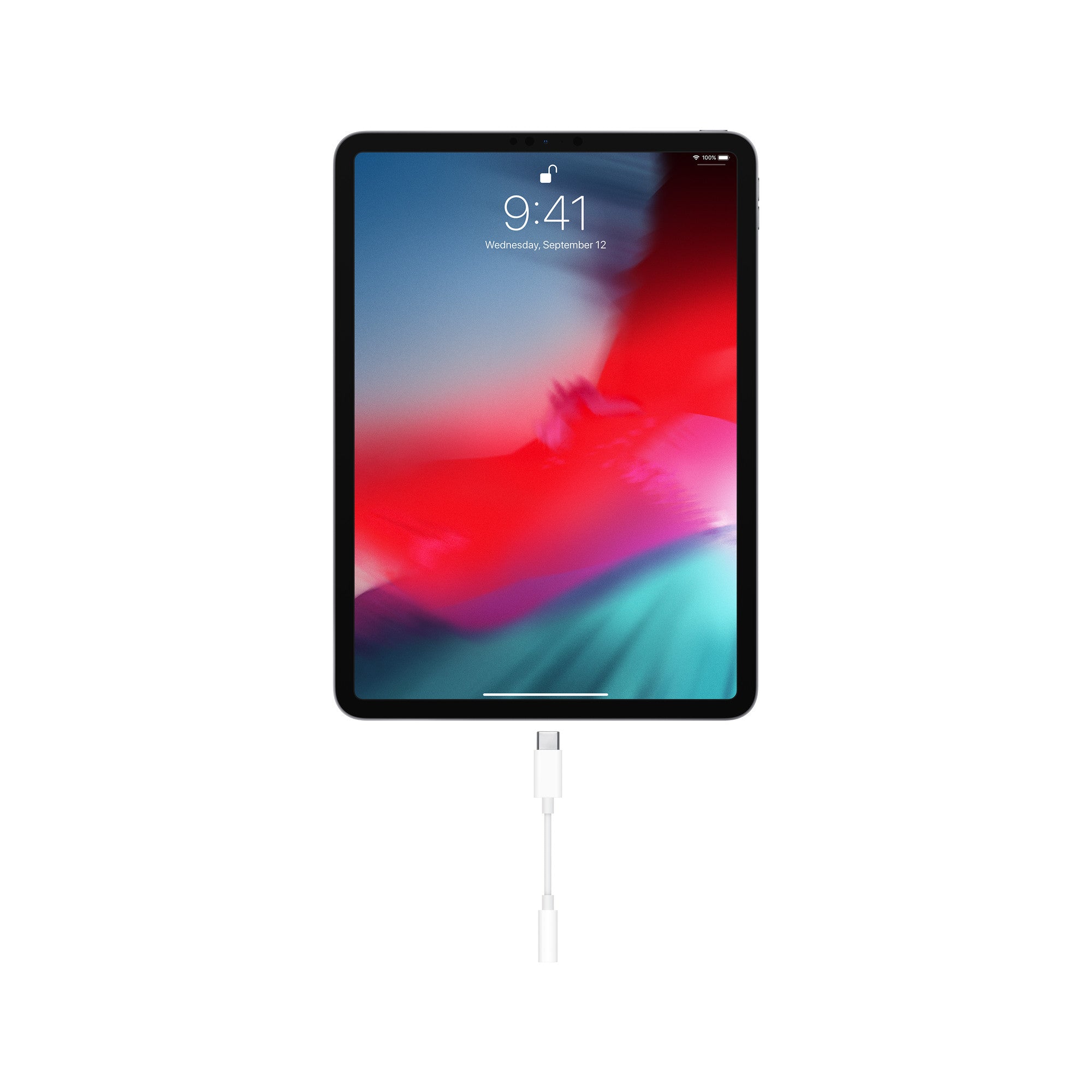 محول مقبس سماعة رأس USB C-3.5 مم MU7E2FE/A