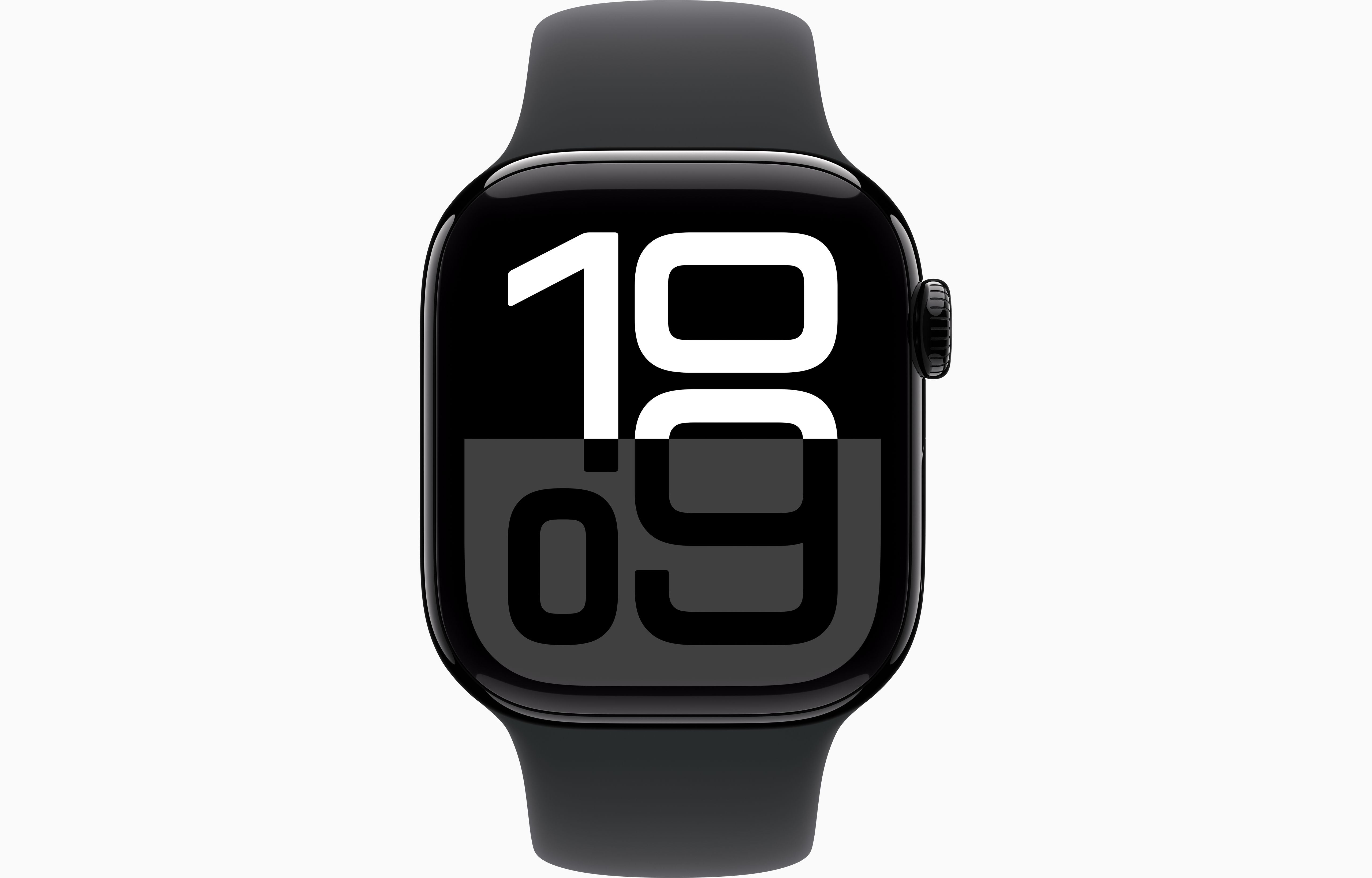 APPLE WATCH SERIES 10 42MM JET BLACK S/M MWWE3LW/A