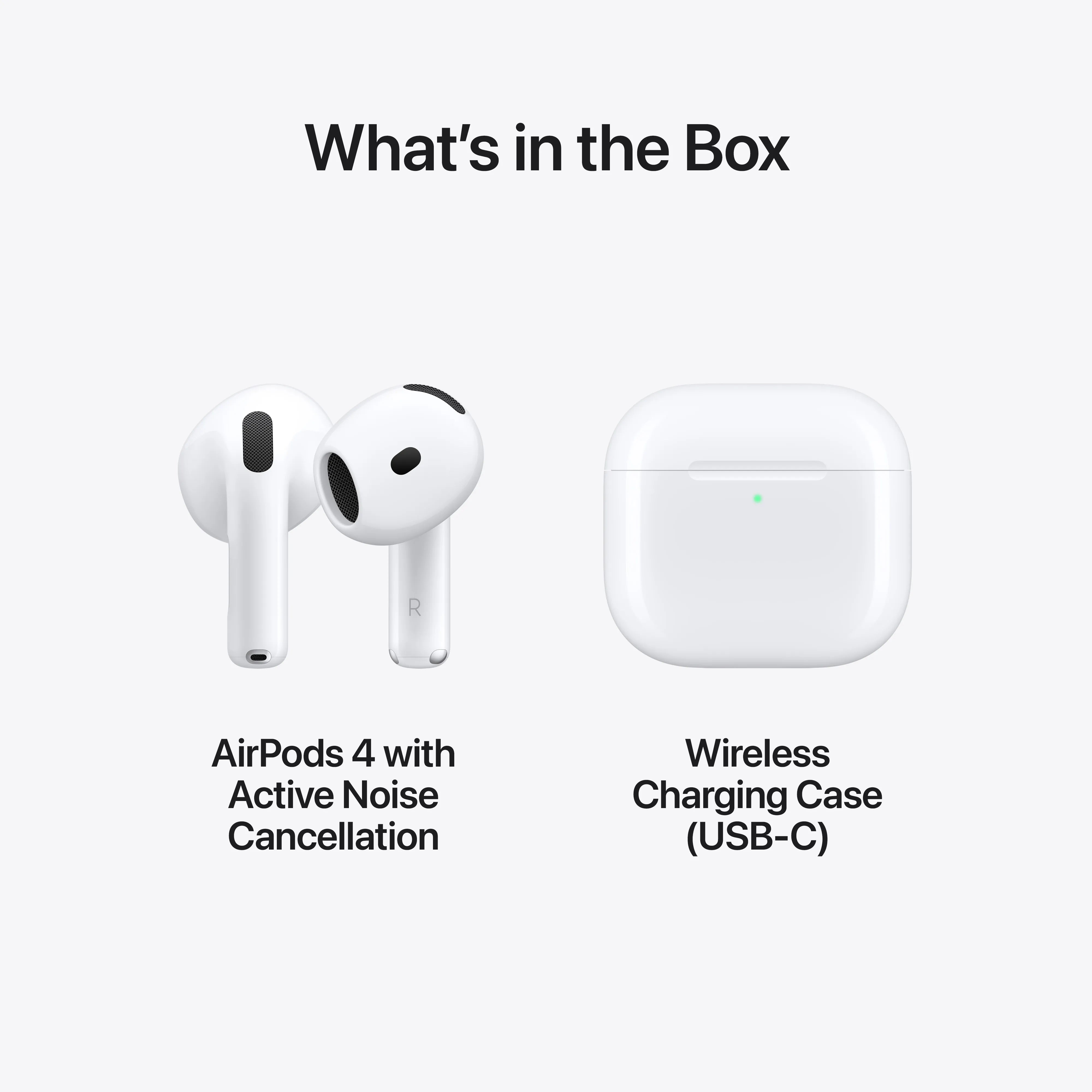 AIRPODS 4 Active Noise Cancellation