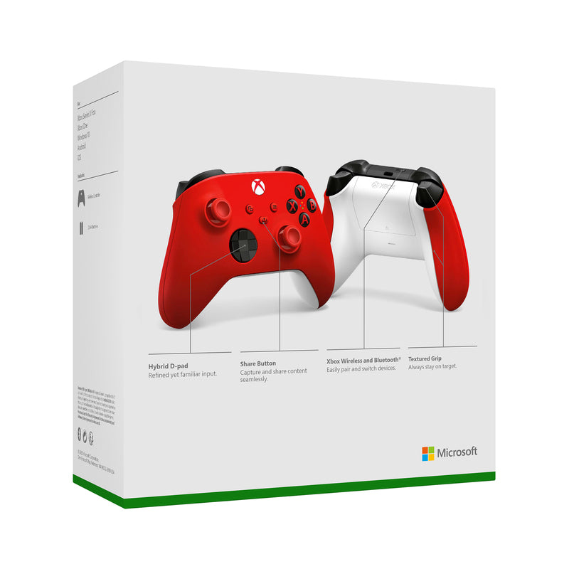 XBOX CONTROLLER PULSE RED