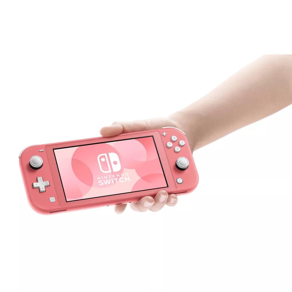 NINTENDO SWITCH LITE CORAL CONSOLE