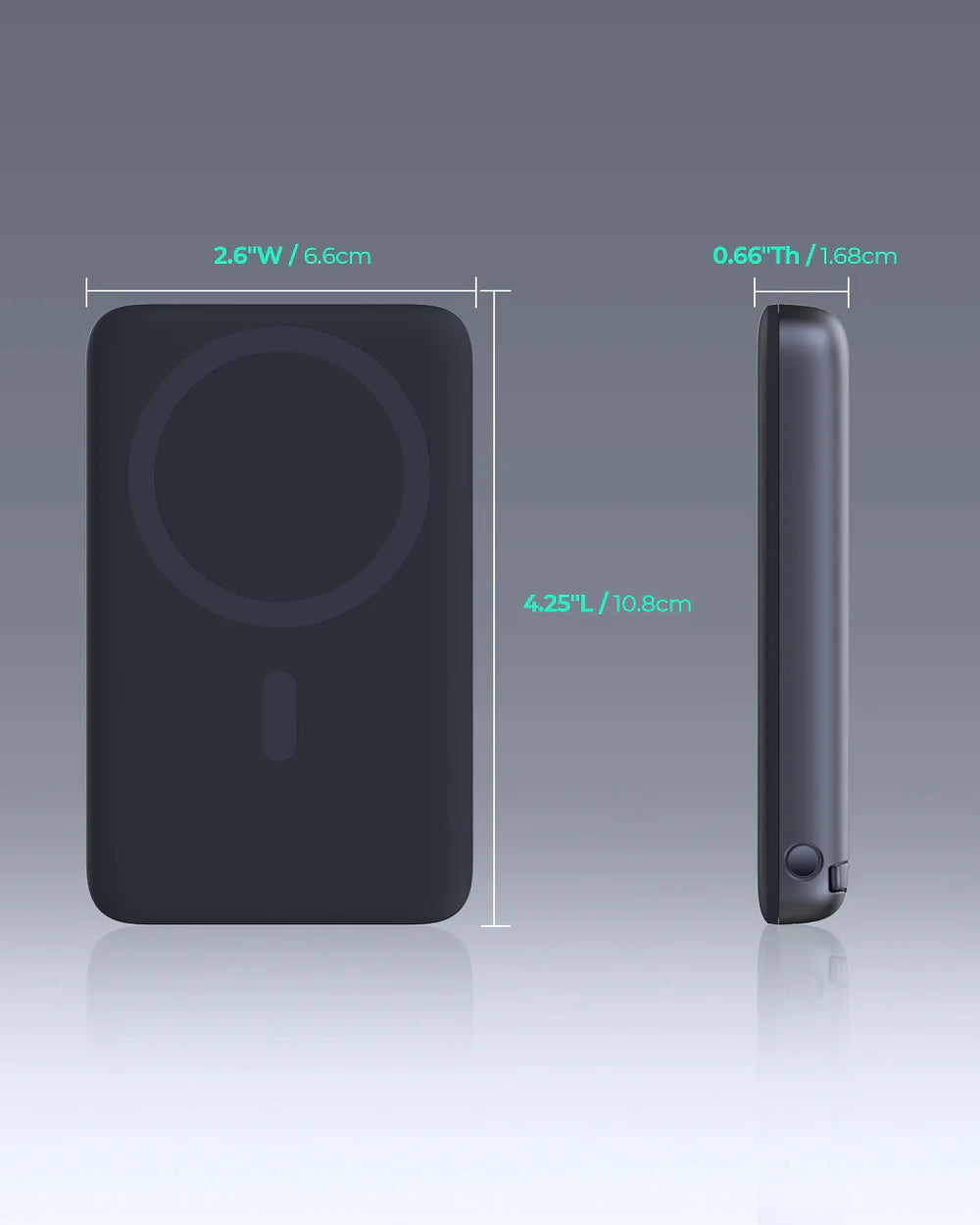 AUKEY WIRLESS POWER BANK 6700 MAH