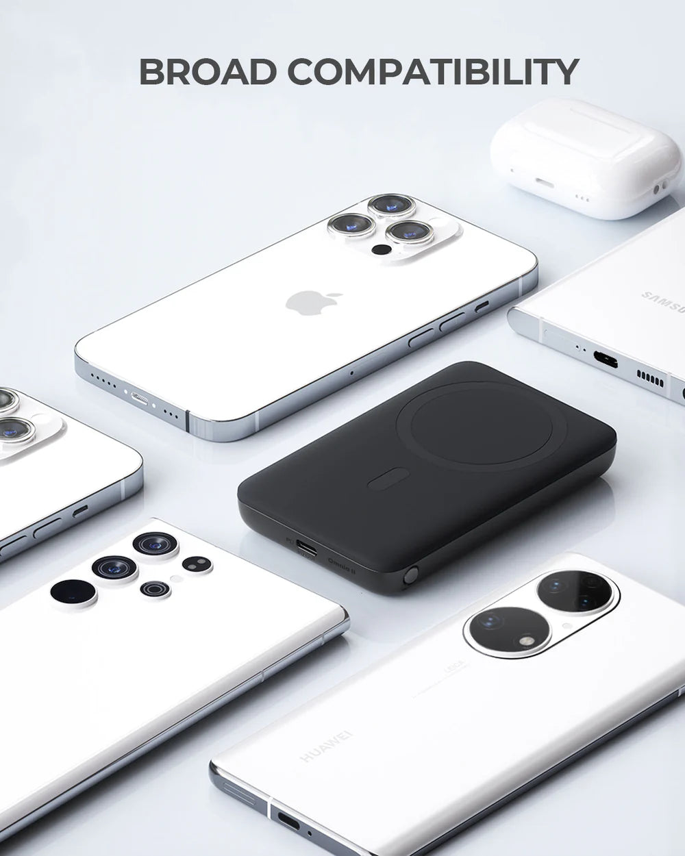AUKEY WIRLESS POWER BANK 6700 MAH