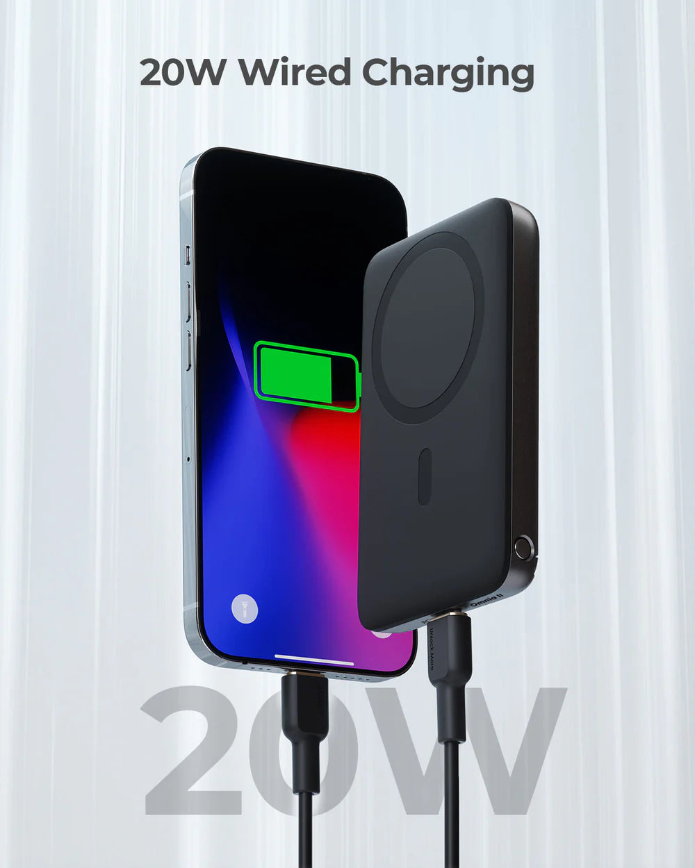 AUKEY WIRLESS POWER BANK 6700 MAH
