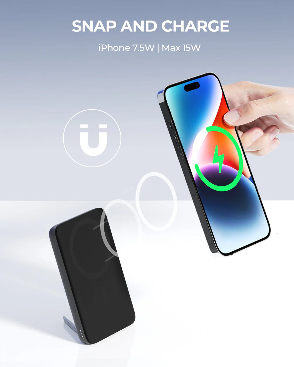 AUKEY WIRLESS POWER BANK 6700 MAH
