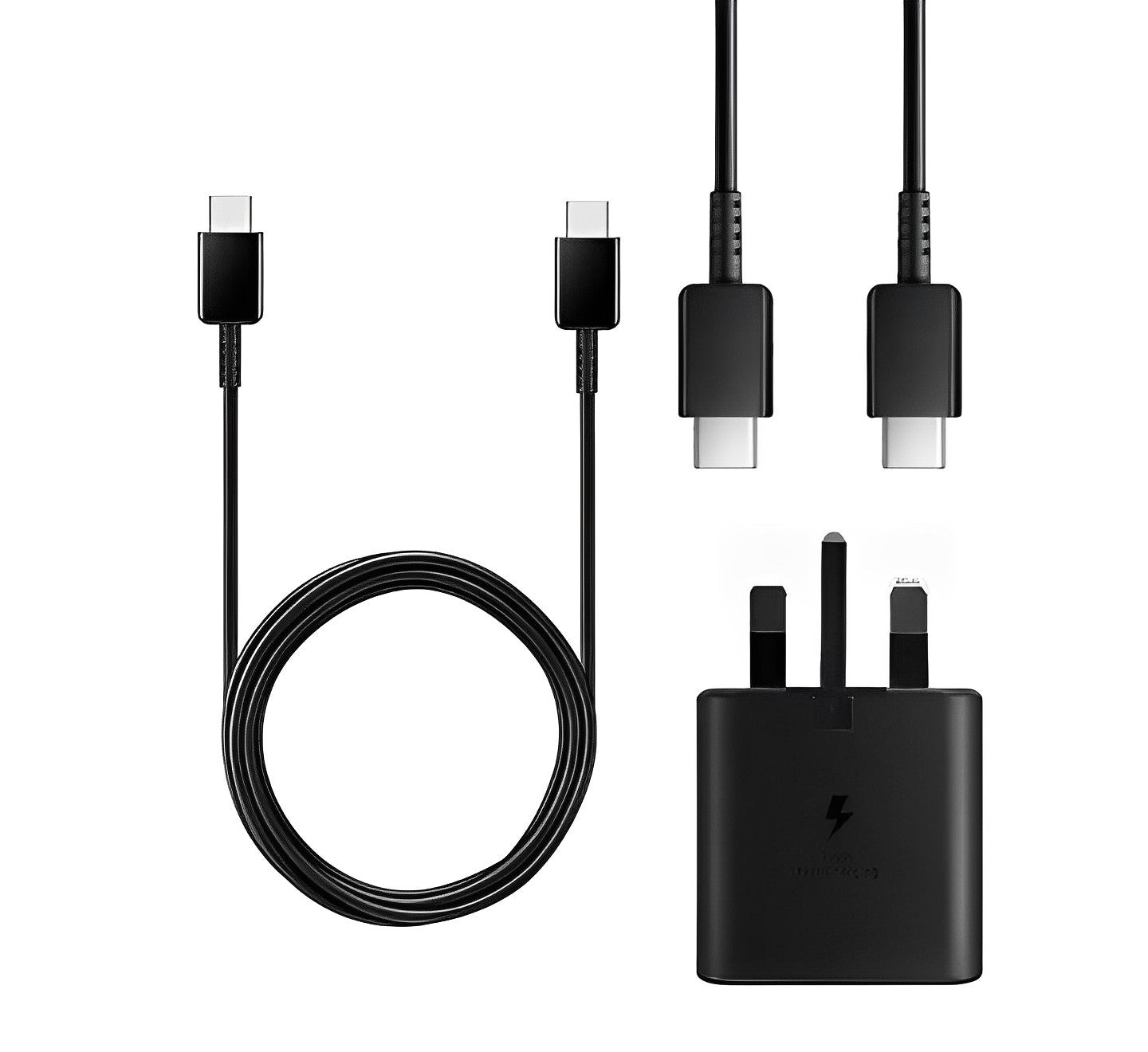 SAMSUNG 25W PD ADAPTER USB-C TO USB-C CABLE