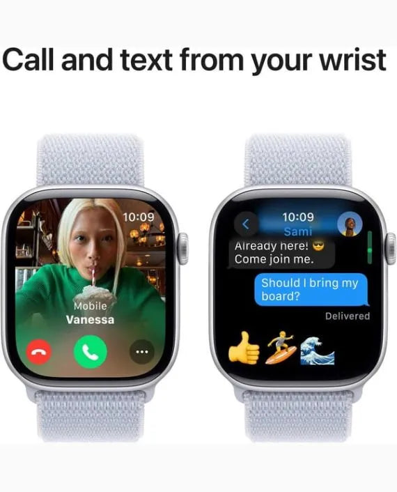 APPLE WATCH SERIES 10 46MM SILVER BLUE MWWN3LW/A