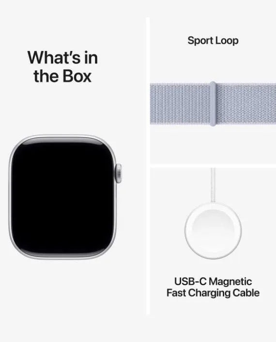 APPLE WATCH SERIES 10 46MM SILVER BLUE MWWN3LW/A