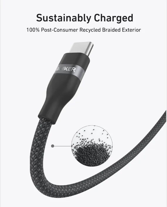 ANKER USB-A TO USB-C 3FT ULTRA DURABLE CABLE
