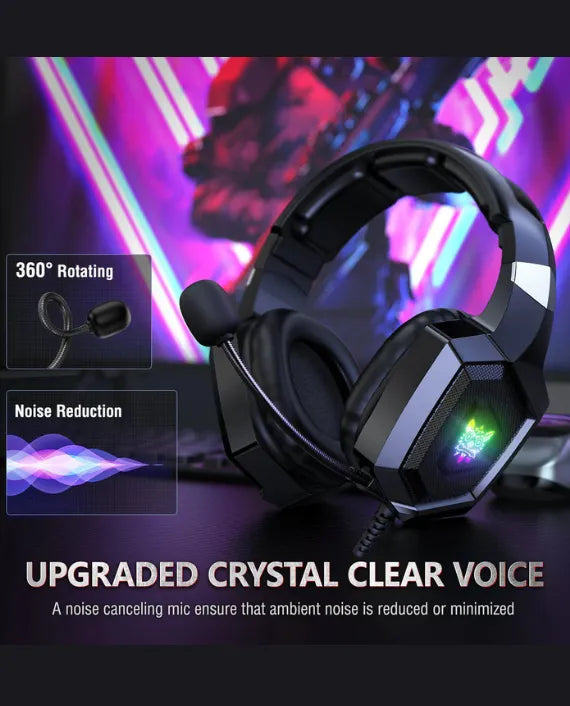 ONIKUMA K8 RGB WIRED GAMING HEADSET