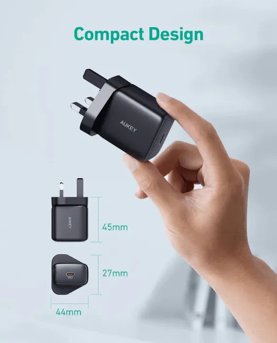 AUKEY SWIFT 30W PORTABLE WALL CHARGER PA-RIP
