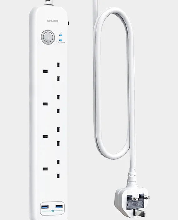 ANKER A9141K21 POWEREXTENDED USB 4 STRIP WHITE