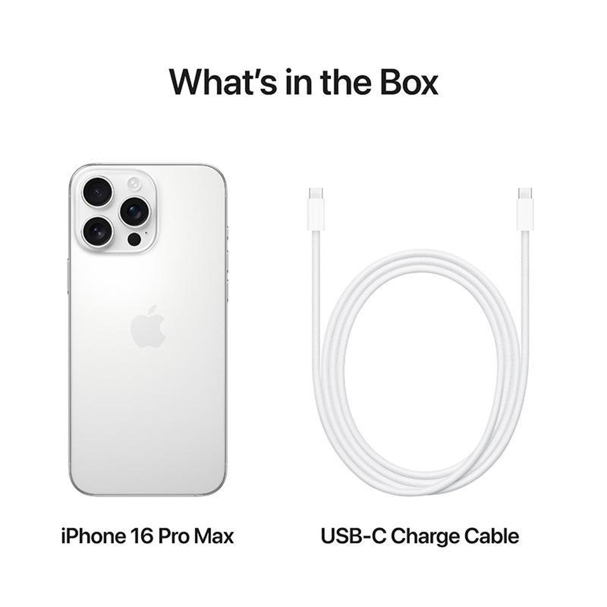 APPLE IPHONE 16 PRO 256 GB WHITE TITANIUM