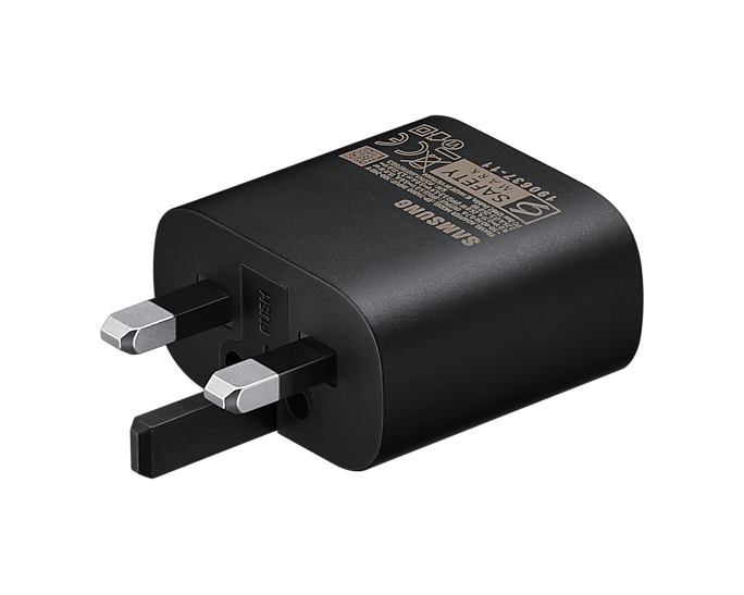 SAMSUNG 25W PD ADAPTER USB-C TO USB-C CABLE