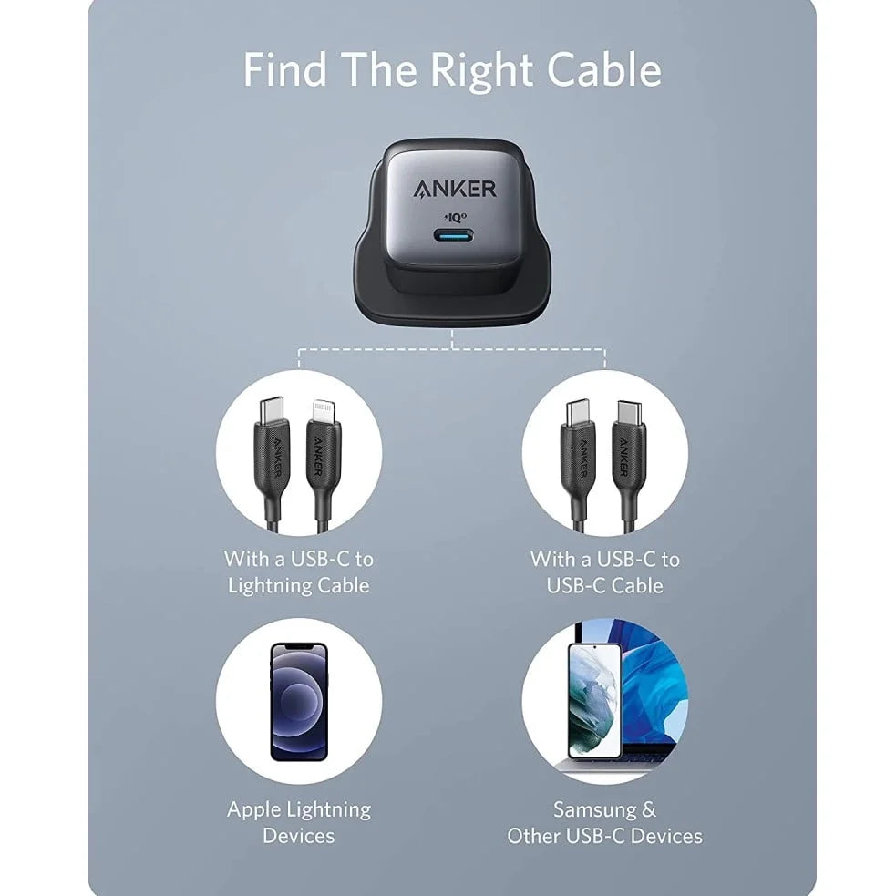 A2146K11 ANKER 711 CHARGER NANO II 30W