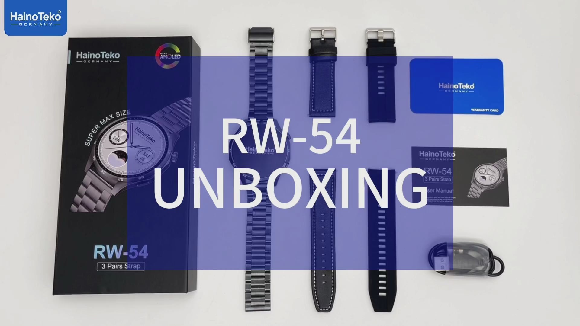 HAINOTEKO RW 54 SMART WATCH